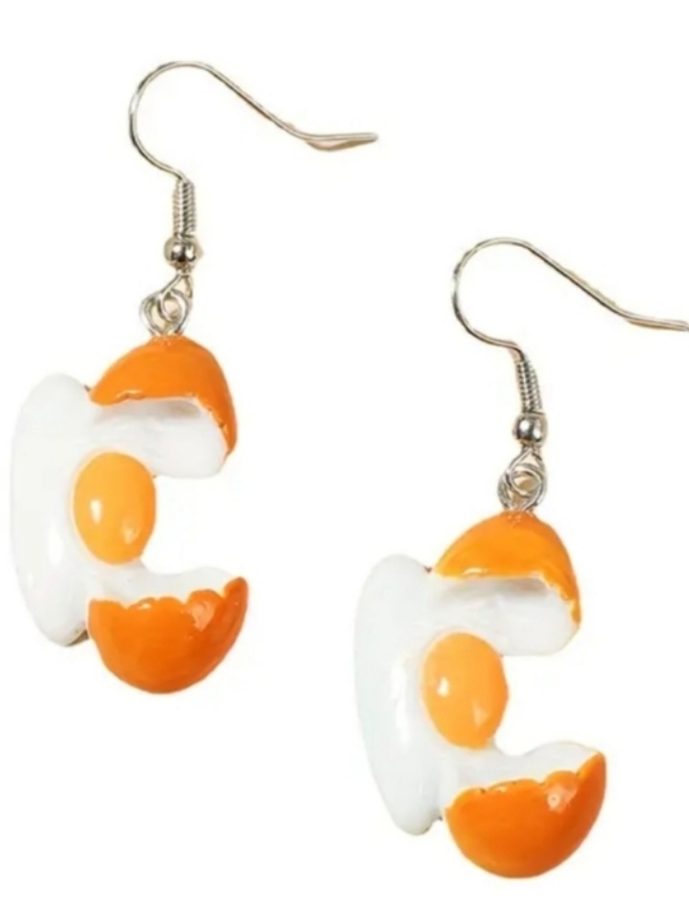 Egg Shell Dangle Earrings - Fun Women’s Jewelry